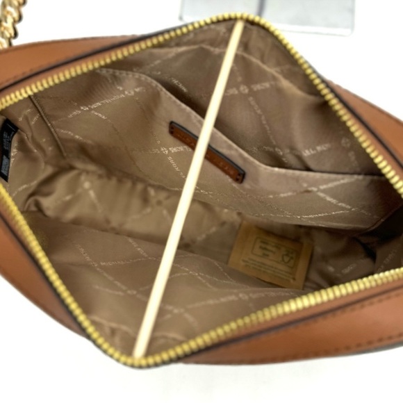 Michael Kors Large Jet Set Item EW Crossbody Bag Brown - Picture 8 of 9